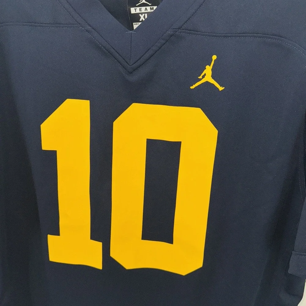 Tom Brady Michigan Wolverines Nike Jordan Brand Alumni Player Game‎ Jersey XL